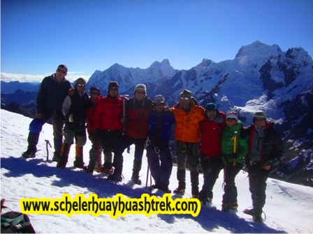 Cumbre Diablo Mudo Huayhuash Mountain Range Trekking Climbing